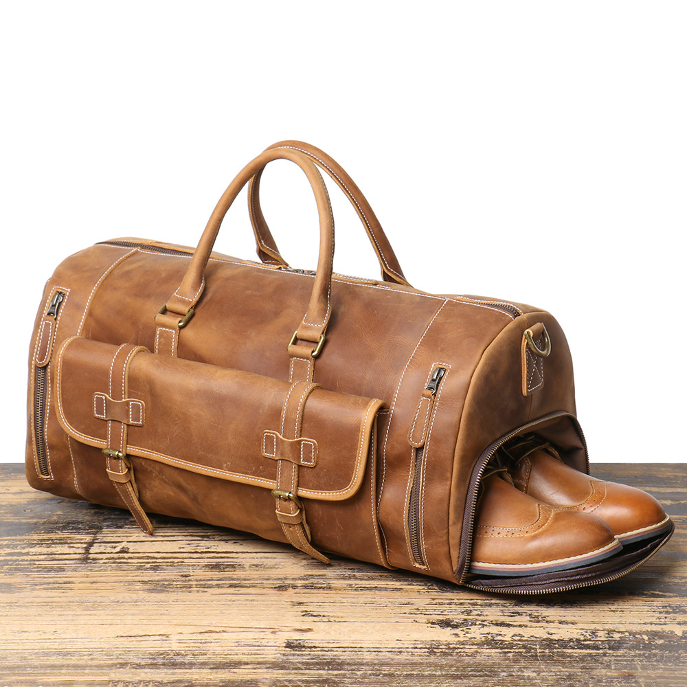 Bolsa de Viagem em Couro Legítimo Canterbury