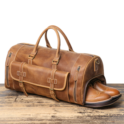 Bolsa de Viagem em Couro Legítimo Canterbury