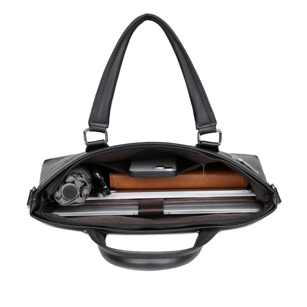 Bolsa Executiva Masculina em Couro Malmo