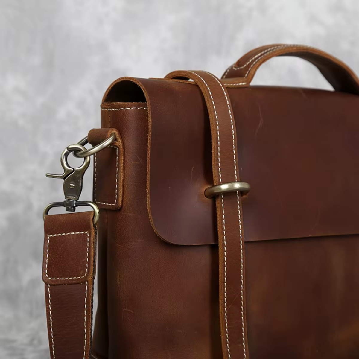Bolsa Executiva em Couro Legítimo Cairo