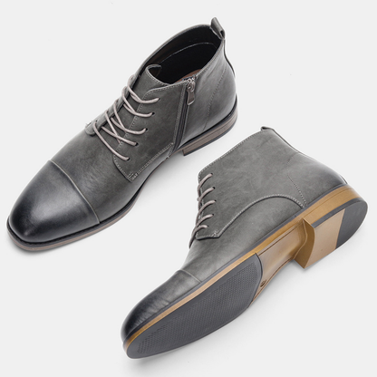 Bota Social Masculina em Couro Davis