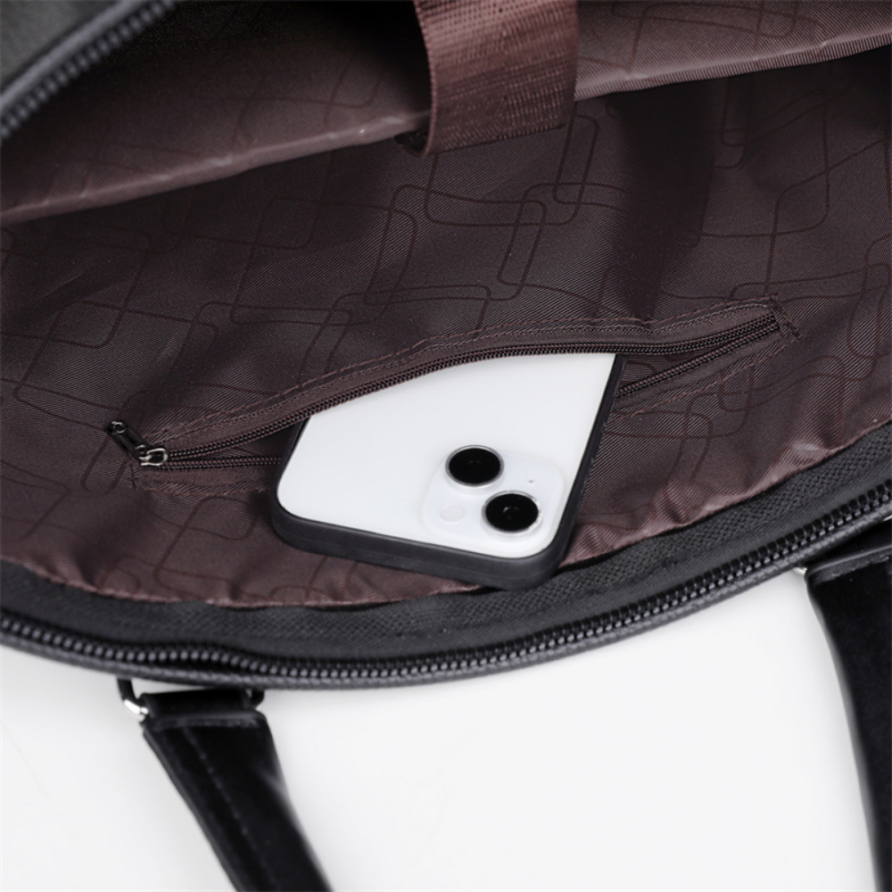 Bolsa Executiva Masculina em Couro Malmo