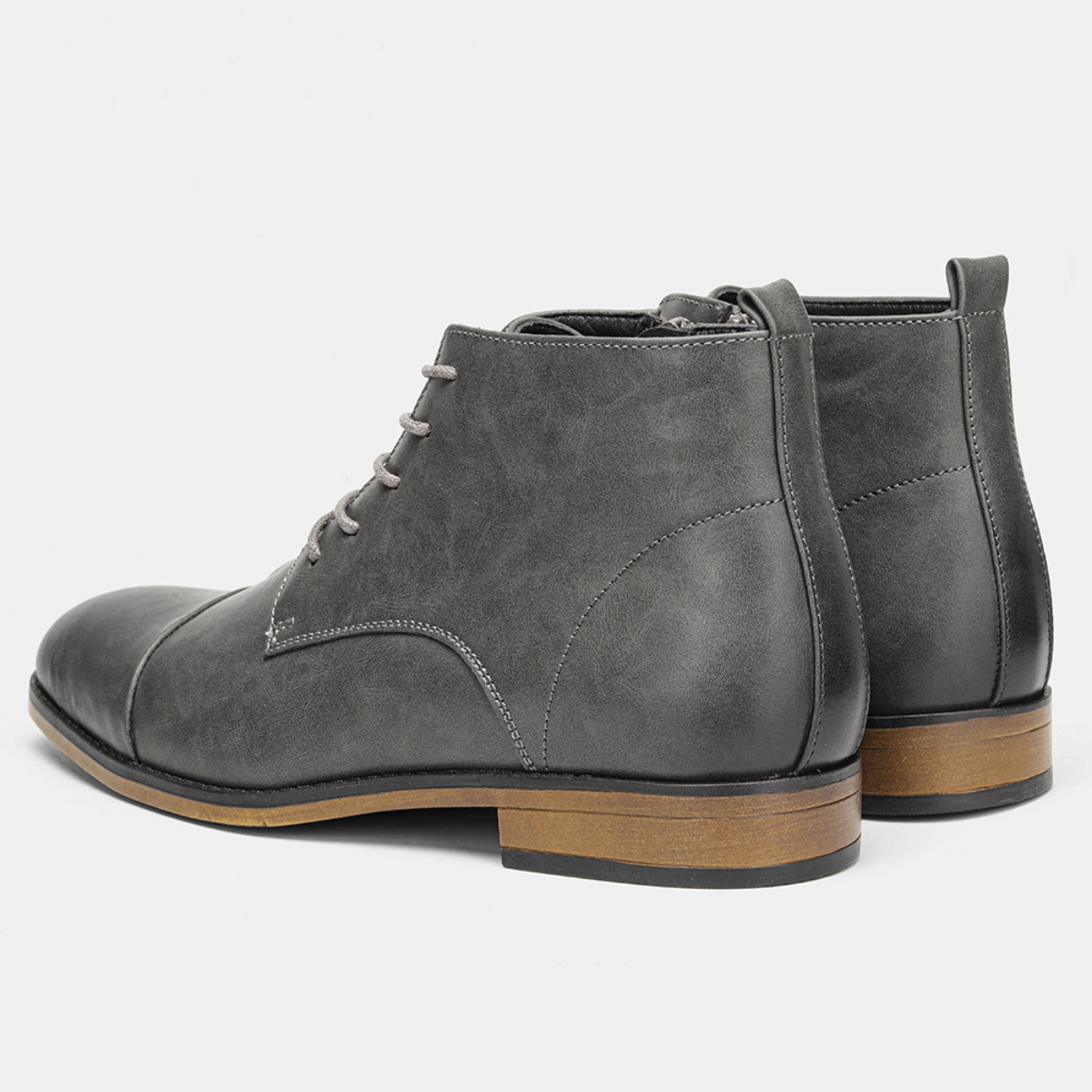 Bota Social Masculina em Couro Davis