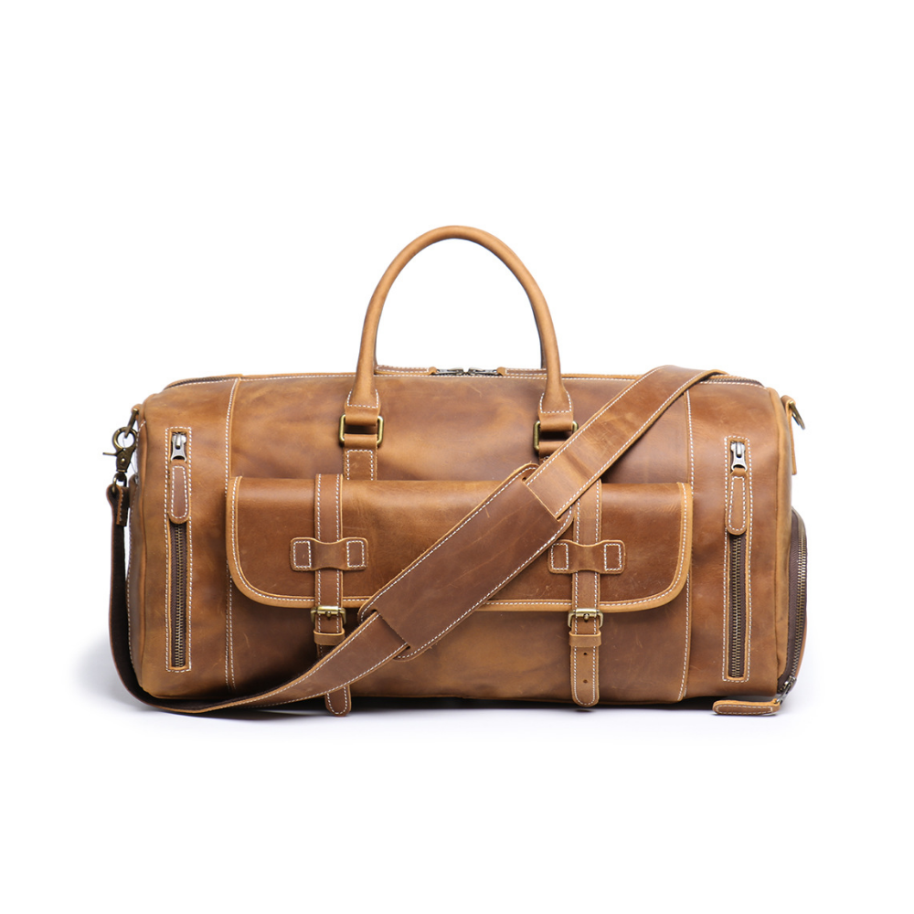 Bolsa de Viagem em Couro Legítimo Canterbury