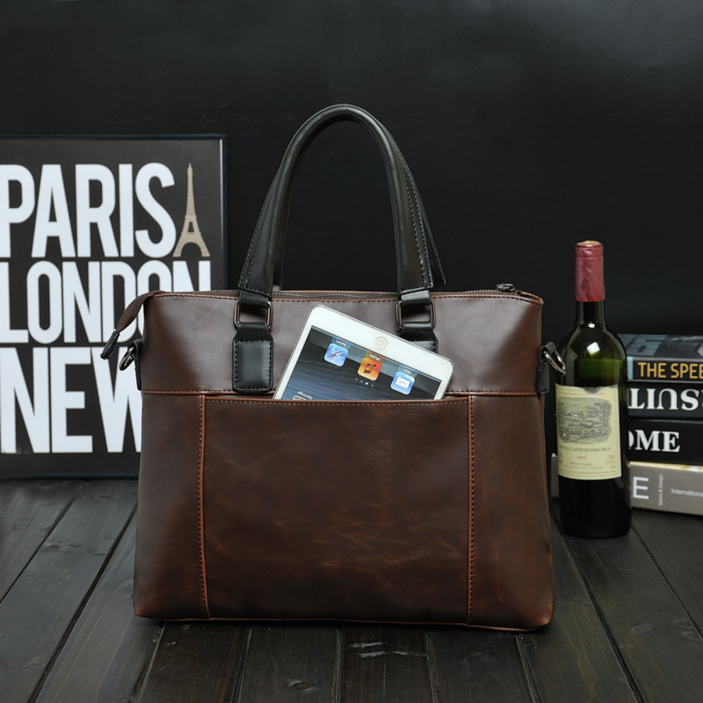 Bolsa Executiva Masculina em Couro Durban
