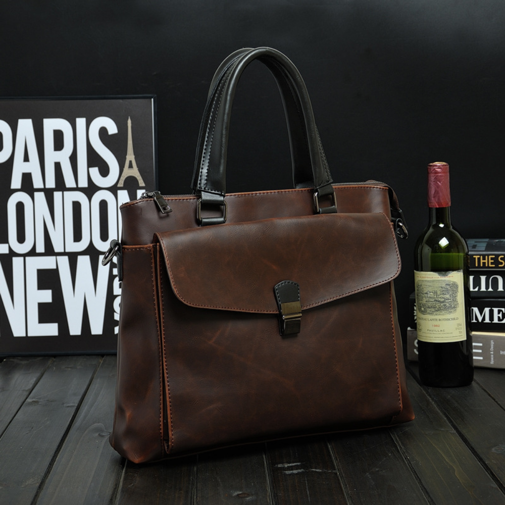Bolsa Executiva Masculina em Couro Durban