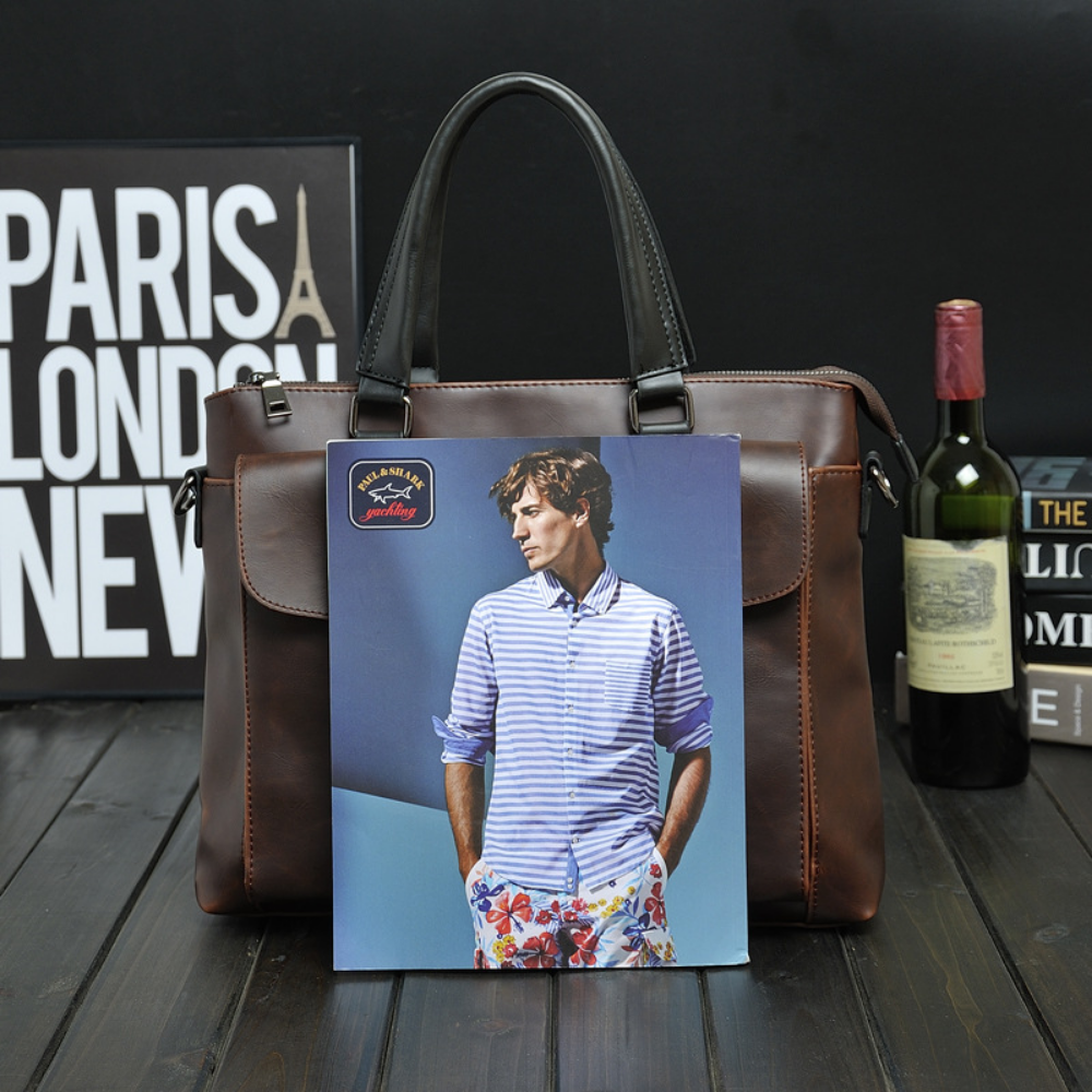 Bolsa Executiva Masculina em Couro Durban