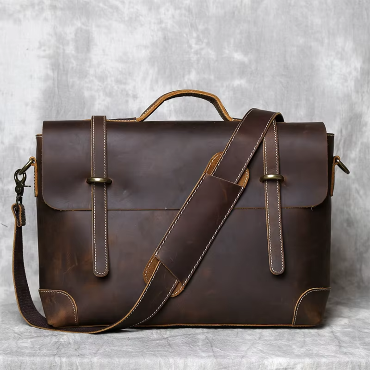 Bolsa Executiva em Couro Legítimo Cairo