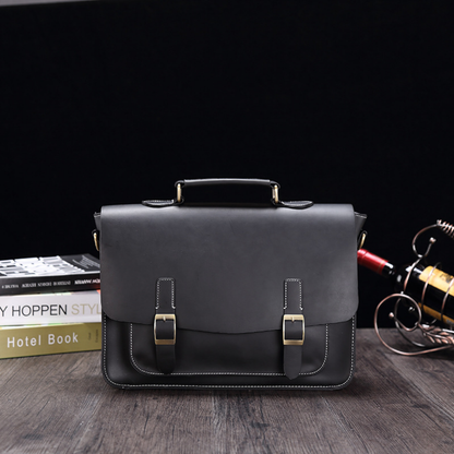 Bolsa Executiva em Couro Madrid