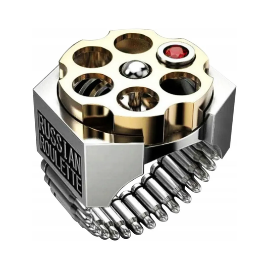 Anel Roleta Russa Inox