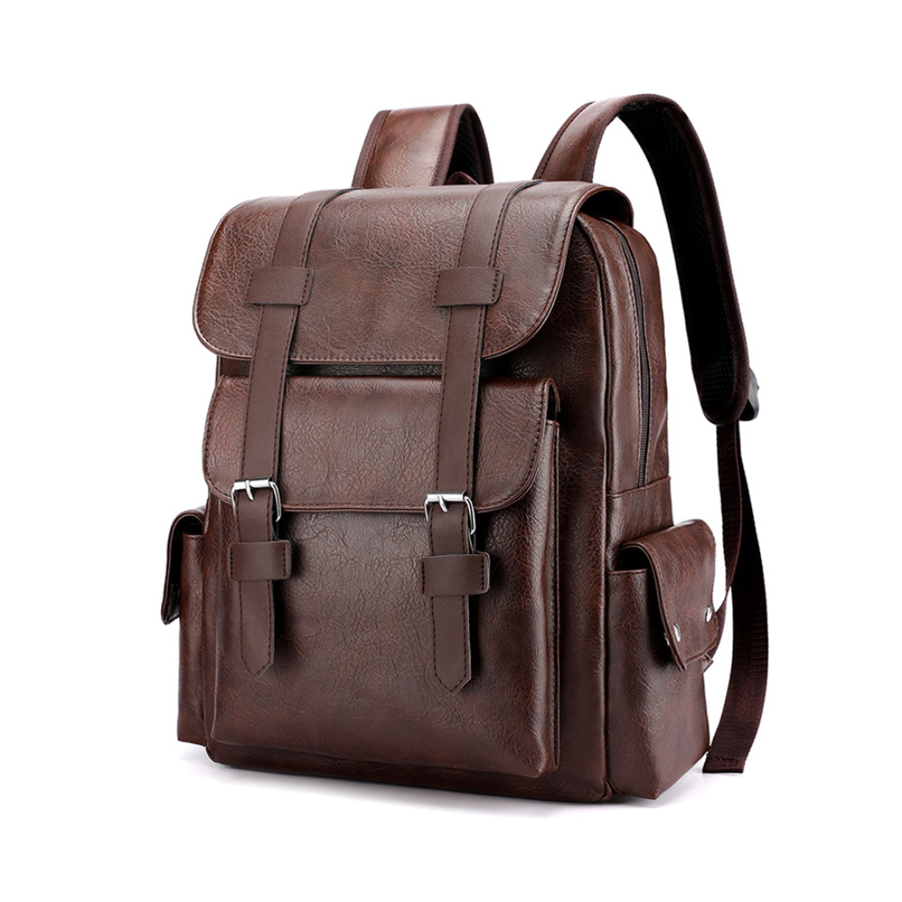 Mochila em Couro New York