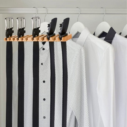 Cabide em Madeira para Cintos