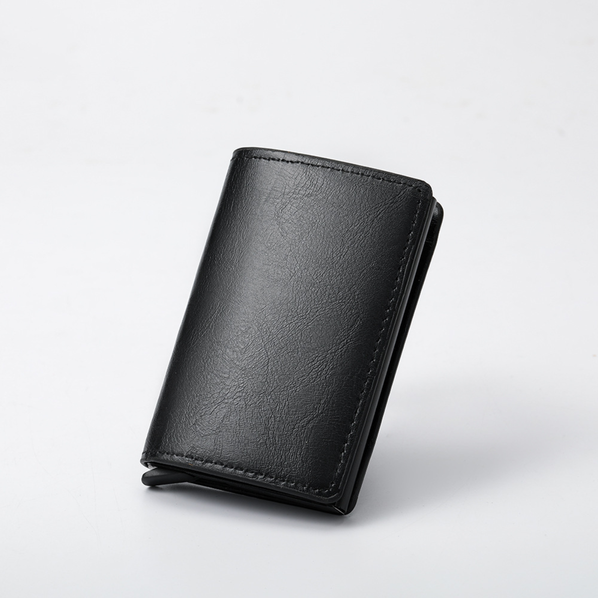Carteira Masculina em Metal Carbon Slim com Proteção RFID