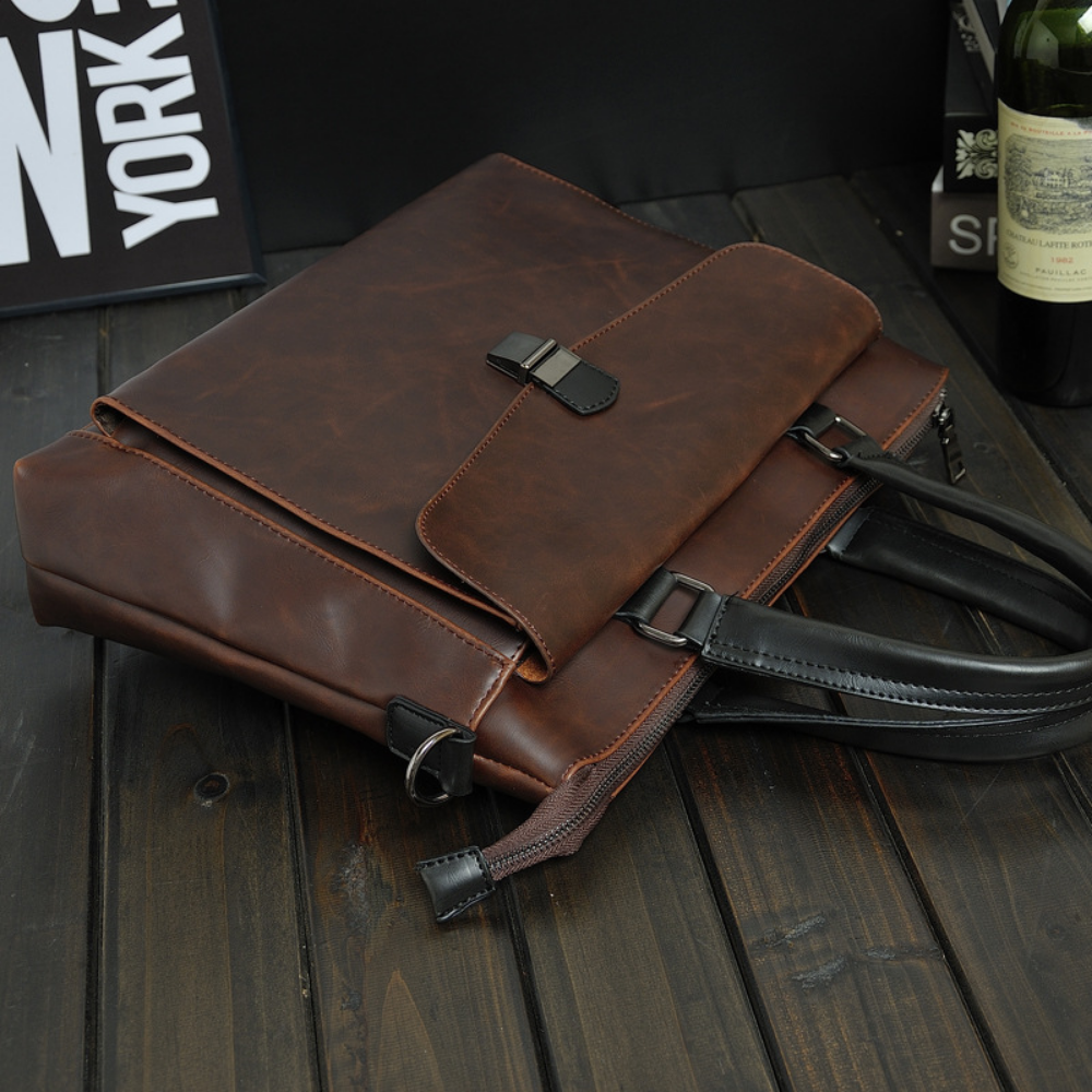 Bolsa Executiva Masculina em Couro Durban