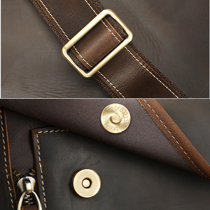 Bolsa Executiva Masculina em Couro Legítimo Bristol
