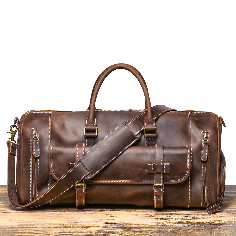Bolsa de Viagem em Couro Legítimo Canterbury