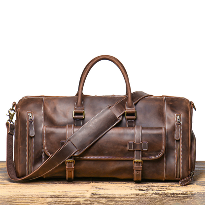 Bolsa de Viagem em Couro Legítimo Canterbury