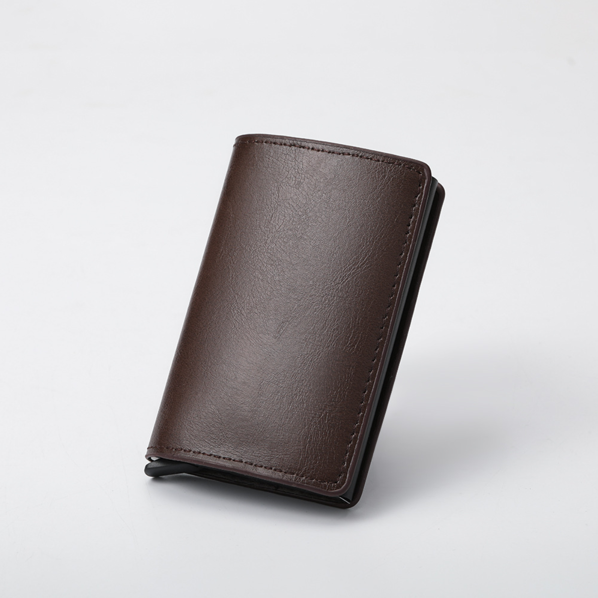 Carteira Masculina em Metal Carbon Slim com Proteção RFID
