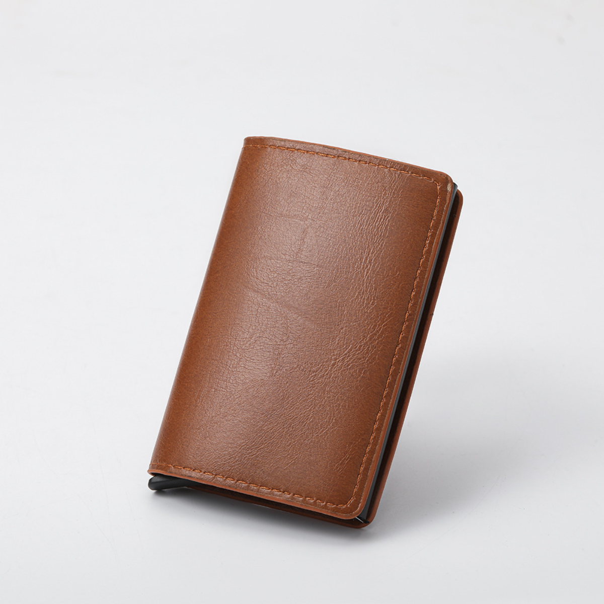 Carteira Masculina em Metal Carbon Slim com Proteção RFID
