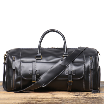Bolsa de Viagem em Couro Legítimo Canterbury