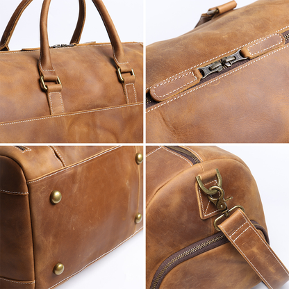 Bolsa de Viagem em Couro Legítimo Canterbury