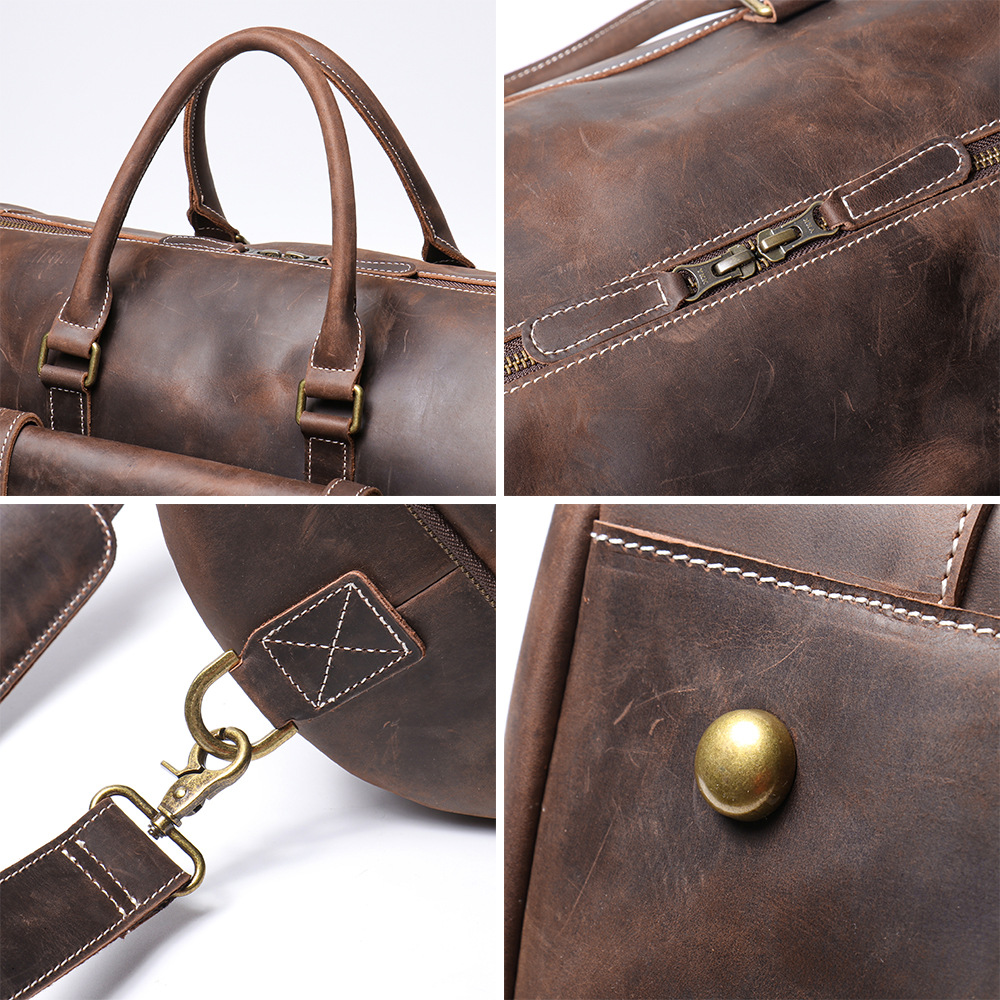 Bolsa de Viagem em Couro Legítimo Canterbury