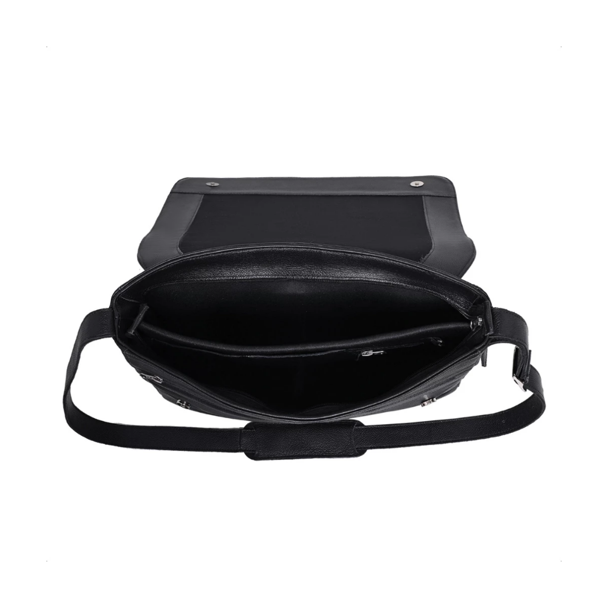 Bolsa Carteiro Masculina em Couro Legítimo Edimburgo