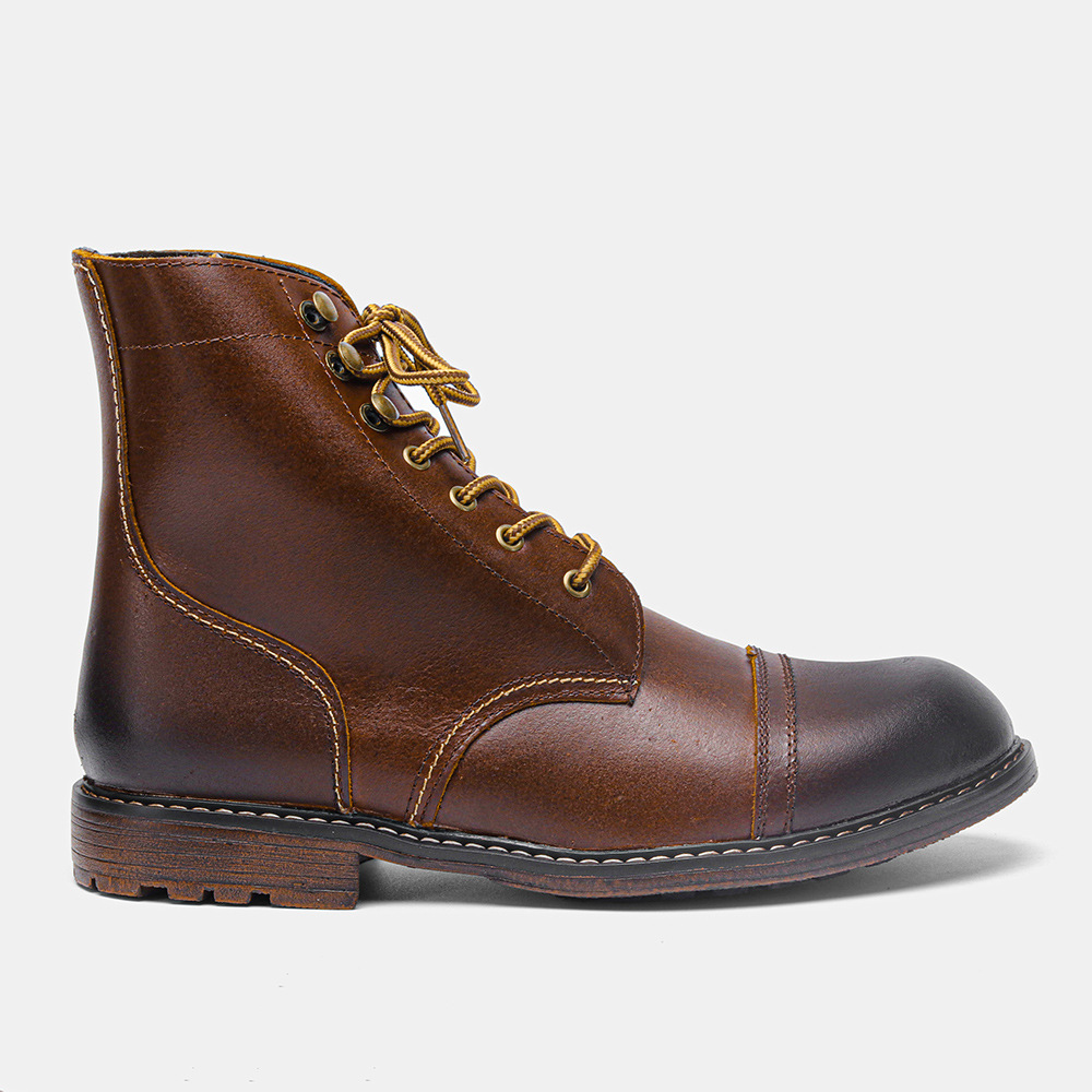 Bota Masculina em Couro Legítimo Tristan