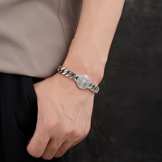 Pulseira Zakiram Prata Inox