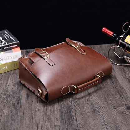 Bolsa Executiva em Couro Madrid