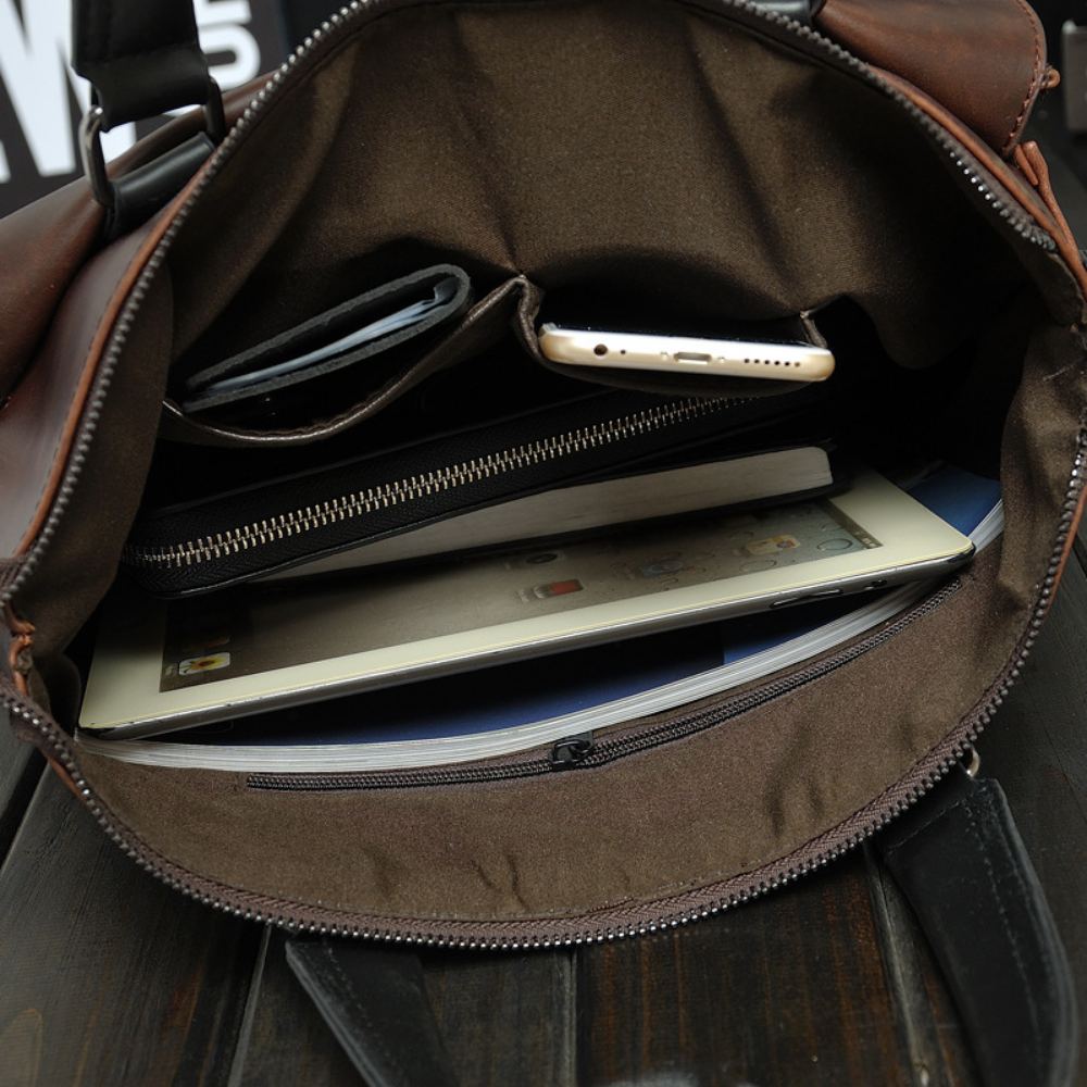 Bolsa Executiva Masculina em Couro Durban