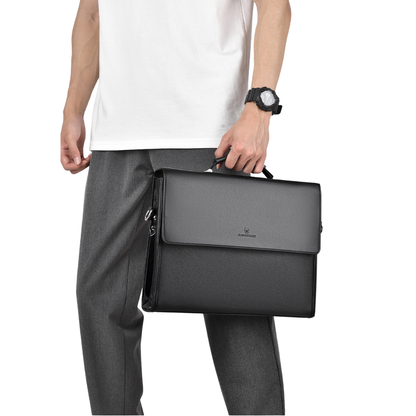 Bolsa Executiva Masculina em Couro Prime