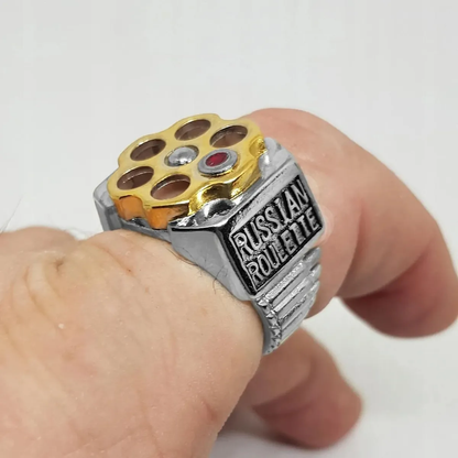 Anel Roleta Russa Inox