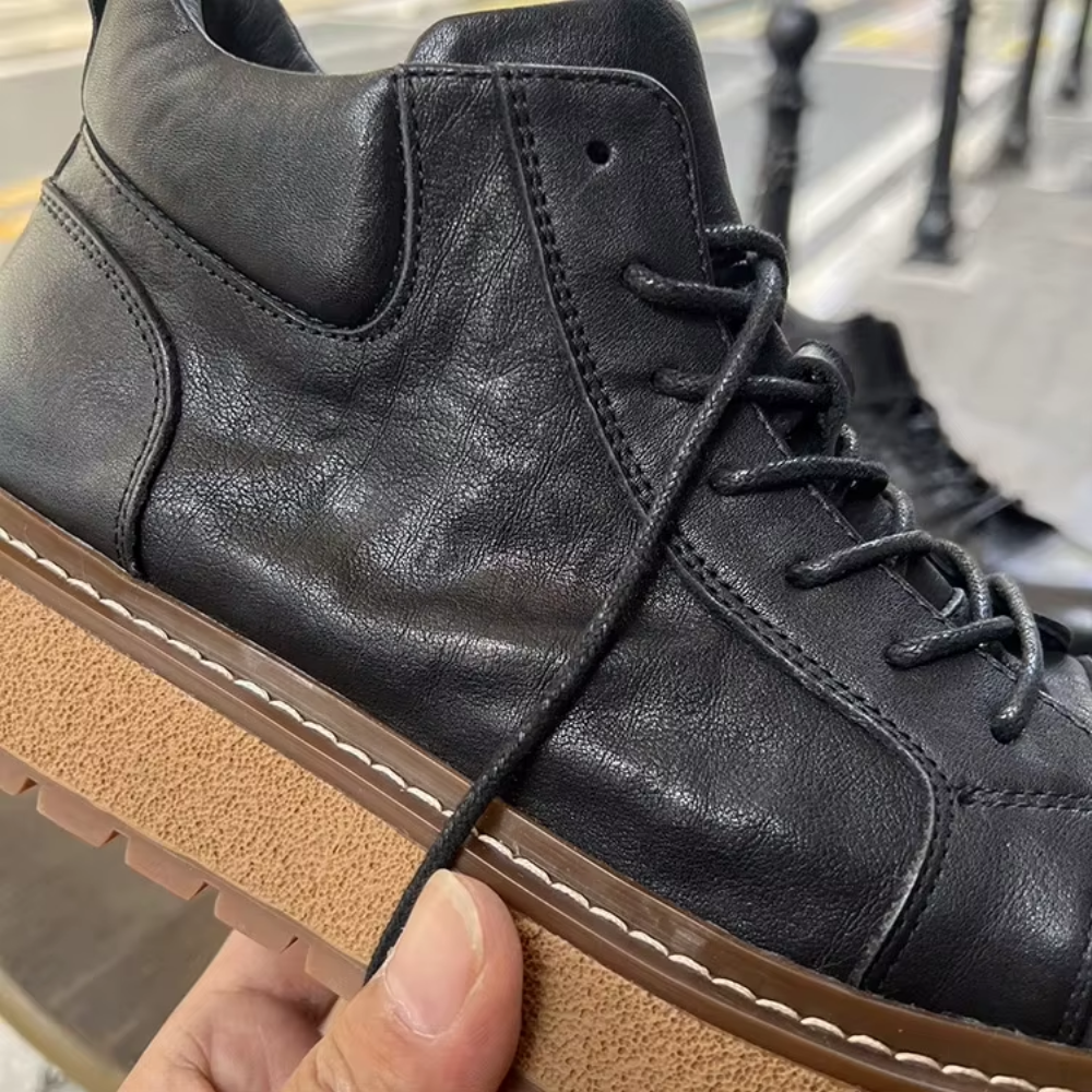 Bota Masculina em Couro Legítimo Stewart