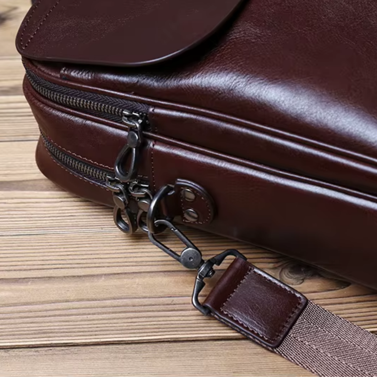 Bolsa Executiva em Couro Legítimo Glasgow