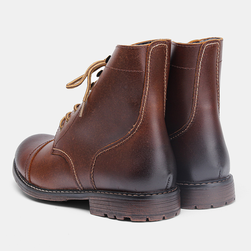Bota Masculina em Couro Legítimo Tristan
