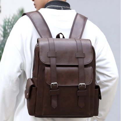 Mochila em Couro New York