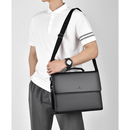 Bolsa Executiva Masculina em Couro Prime