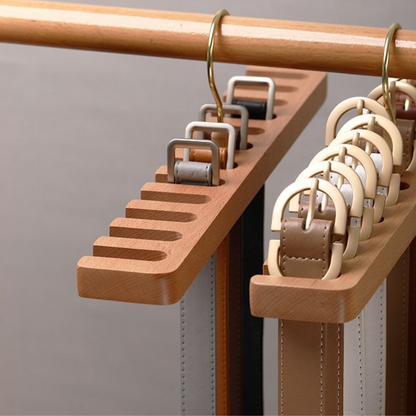 Cabide em Madeira para Cintos