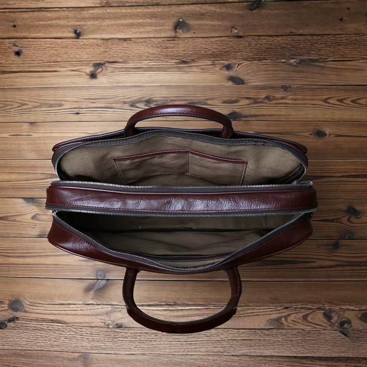 Bolsa Executiva em Couro Legítimo Glasgow