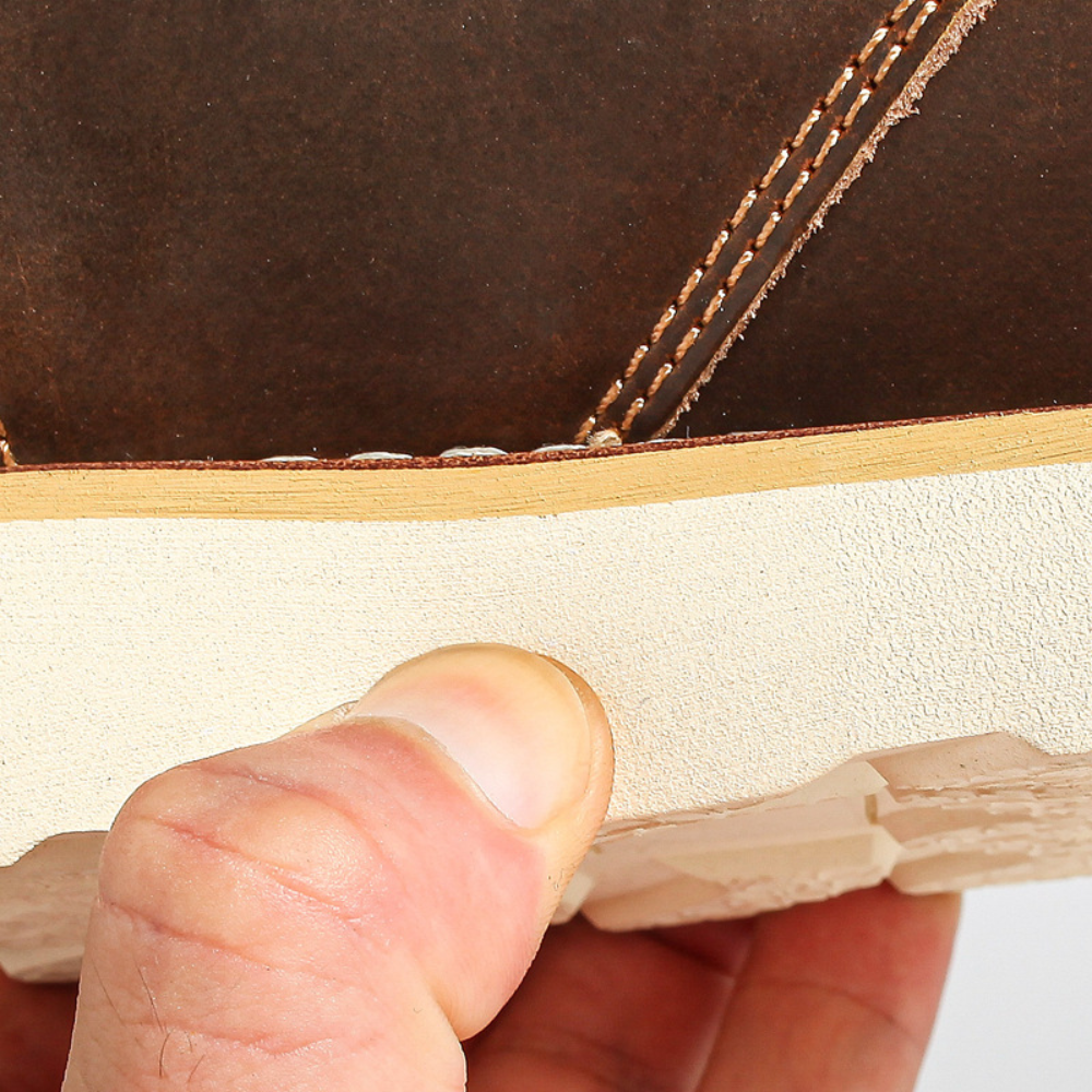 Bota Masculina em Couro Wilfred – Estilo Rústico