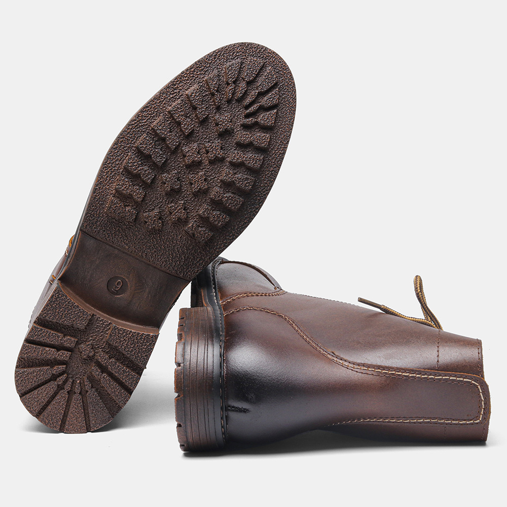 Bota Masculina em Couro Legítimo Tristan