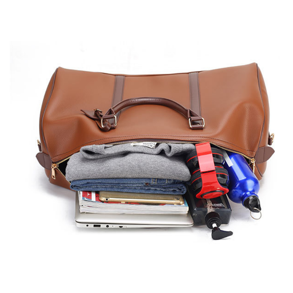 Bolsa de Viagem em Couro Montreal