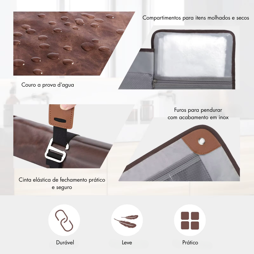 Necessaire Masculina Organizadora para Viagem