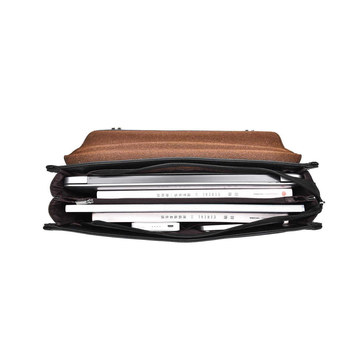 Bolsa Executiva Masculina em Couro Prime
