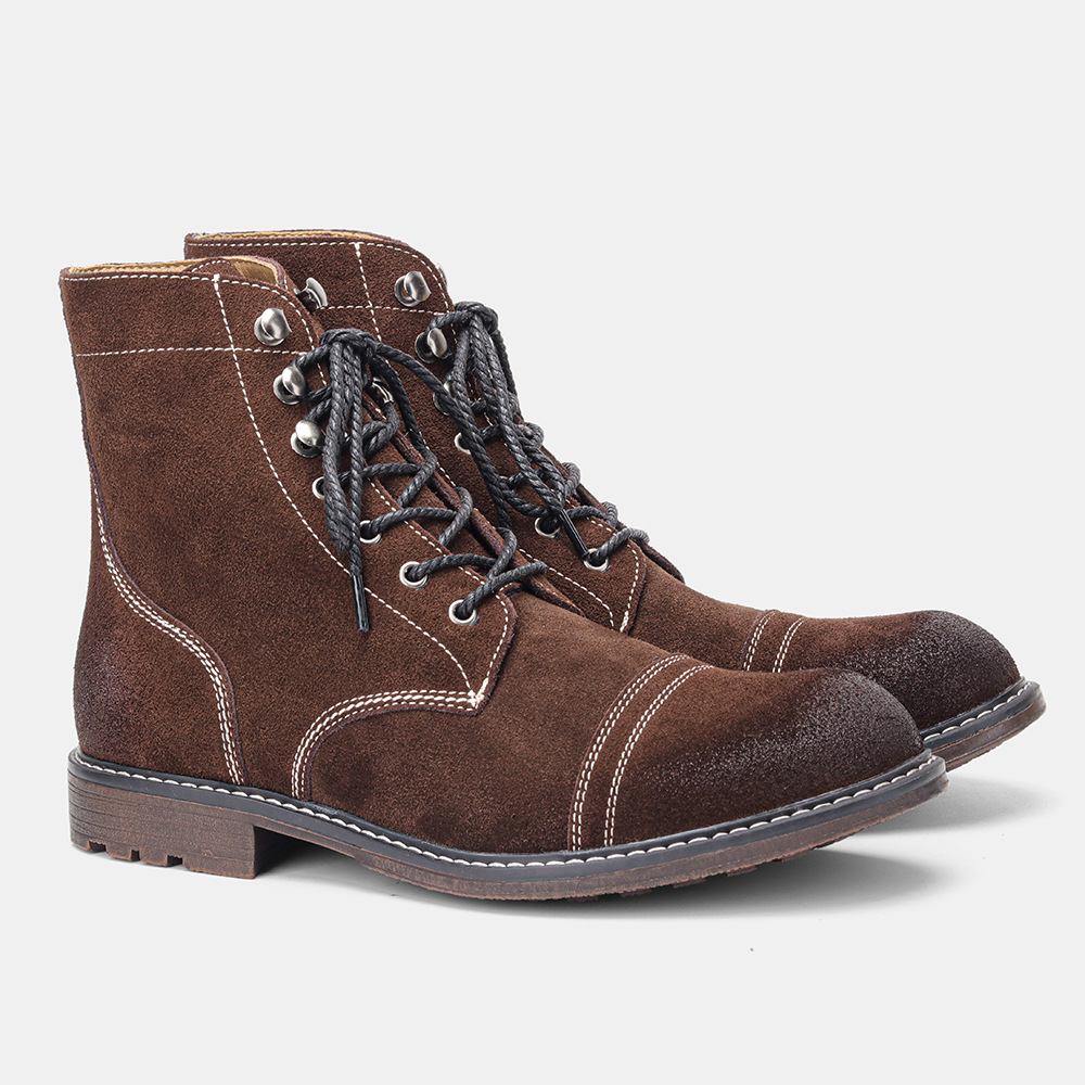 Bota Masculina em Couro Legítimo Tristan