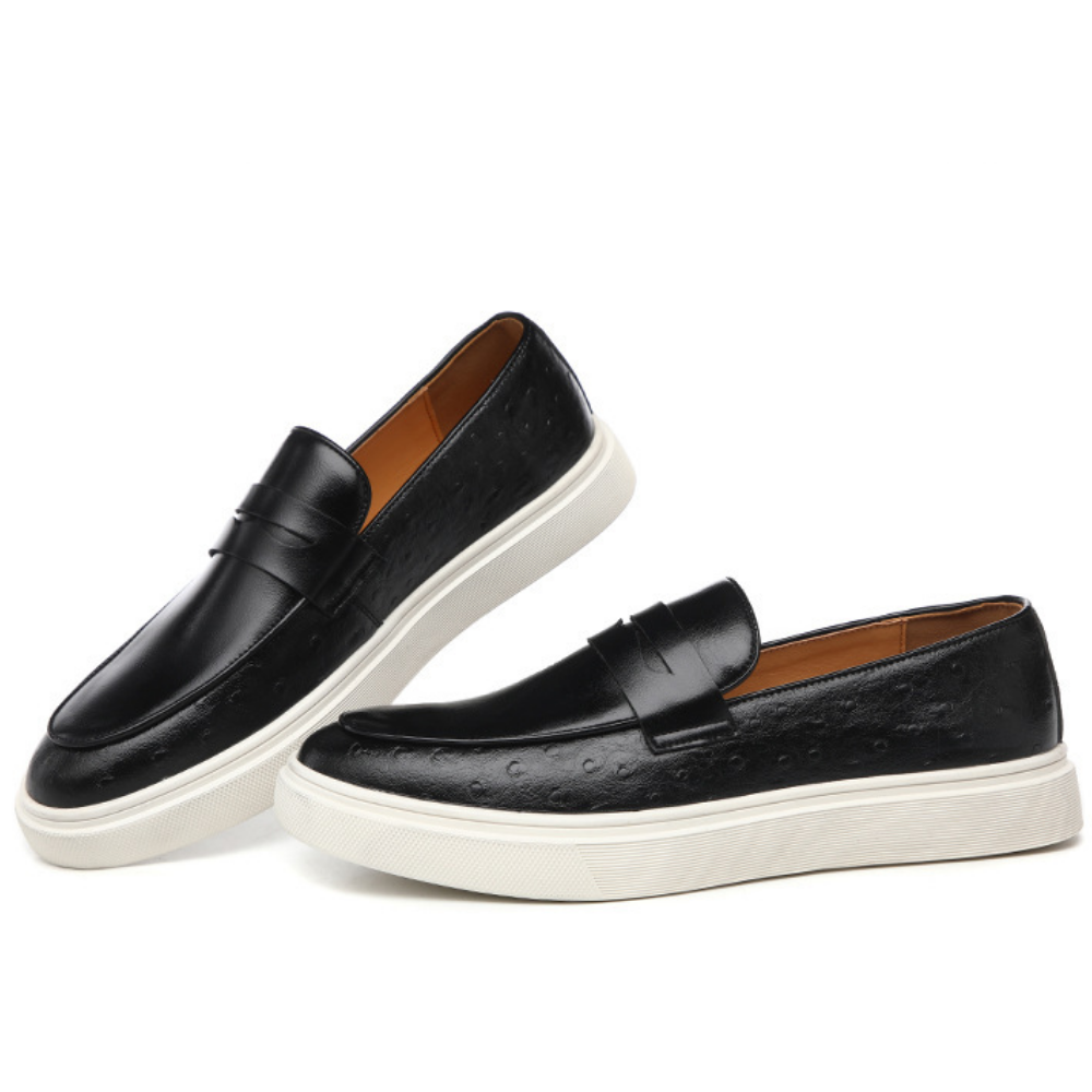 Mocassim Masculino em Couro Montclair