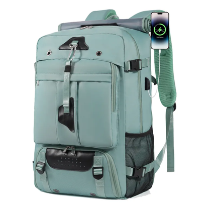 Mochila de Viagem Multifuncional Premium Organizer 60L