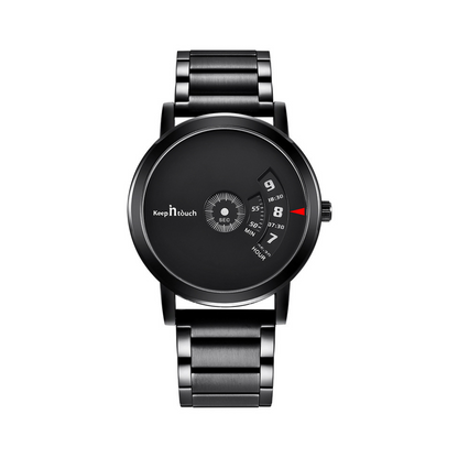 Relógio No Pointer Black em Inox