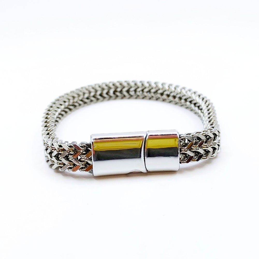 Pulseira Thaddeus Prata Inox